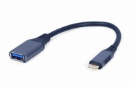 Gembird adaptér USB-C OTG samec na USB-A samica