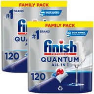 Finish Quantum Kapsule do umývačky riadu Fresh 2x120 ks