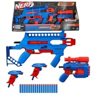 NERF 4-BALOVÁ SADA PUŠKY 3X ZBRAŇ +20 ARTS