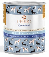 Perro Gourmet Monoproteínové mokré krmivo Jeleň s hruškou Junior 800g pre psov