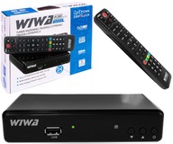 DVB-T2 tuner Wiwa H.265 LITE digitálny dekodér bezplatný TV