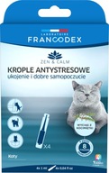 Francodex Antistresové kvapky s catnip pre mačky 4x1ml