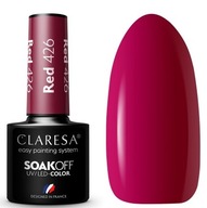 CLARESA UV/LED HYBRID POLISH RED 426