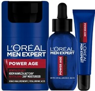 LOREAL Men Expert Power Age krém x 2 + sérum