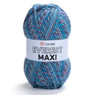 YarnArt Everest Maxi priadza 200g 134m melanžová farba 8027