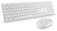 Sada klávesnice a myši Dell biela
