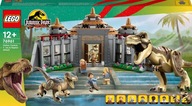 LEGO JURASSIC SVETOVÉ NÁVŠTEVNÉ CENTRUM: ÚTOK TYRANNOSAURA A RAPTORA