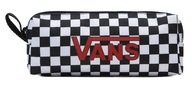 VANS POUCH-B školský peračník, čiernobiely, šachovnicový