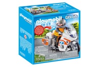 Playmobil 70051 Záchranná motorka so svetlom