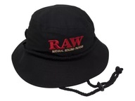 RAW Bucket Hat M čierny