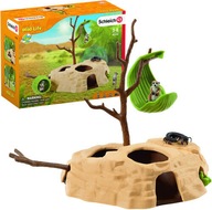 Schleich 42595 ZÁKLADNA MEERCAT VEĽA surikat postavičky stonožky PREMIUM