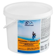 Chemochlor T rýchle tablety - chlór do bazénov v 20g 5kg