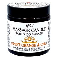 VCee masážna sviečka Sweet Orange & Chili 80g