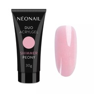 NeoNail Duo Acrylgel trblietavá pivónia - 30g