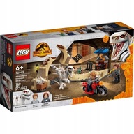 LEGO JURASSIC WORLD SÚPRAVA NA NAHNANIE NA MOTORKY 76945