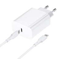 USB-C NABÍJAČKA RÝCHLE NABÍJANIE PD QC 4.0 25W 3A