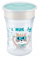 NUK Magic Cup STRIEBORNÝ hrnček, 360 výtok