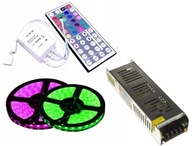 KIT LED pás 300 RGB 5050 ovládač IP68 10m