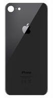 Zadná klopa iPhone 8 Black Veľké očko