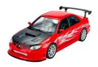 WELLY SUBARU IMPREZA WRX STI RED 1:24 KOV NOVÝ MODEL