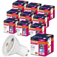 10x HALOGEN GU10 LED ziarovka 4.W = 35W 4000K OSRAM