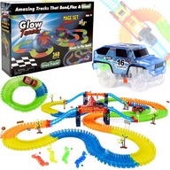 LT17 MAGIC TRACKS AUTODRÁHA GLOW TRACKS RACE TRACK 360 el + 1 AUTO