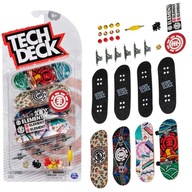 Tech Deck 4-balenie skateboardov ELEMENT FINGERBOARD