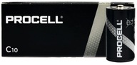 10x alkalická batéria DURACELL PROCELL LR14 C10