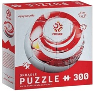 Guľaté puzzle 300 PZPN - guľa