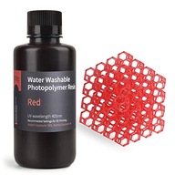 Elegoo Water Washable živica - červená červená 1kg