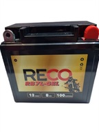 Reco RB7L-GEL YB7L-B gélová motobatéria 12V 8Ah 100A P+