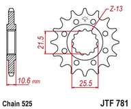 JT PREDNÉ KOLO 2331 14 BENELLI BN 302 15-19, 500 LEONCINO 17-, TRK 502