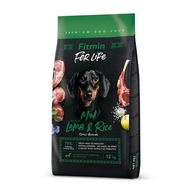 FITMIN pes For Life Lamb & Rice Mini 12 kg