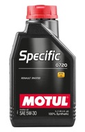 MOTUL OLEJ MOTUL 5W30 1L ŠPECIFICKÝ RN0720 C4 / 226,51 / 9,55535-S4