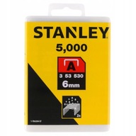 STANLEY SPOJUJE SPONKU 6mm 6 5000ks TRA204T