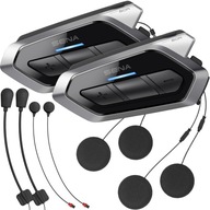 2x MOTOCYKLOVÝ INTERKOM SENA 50R QUANTUM MESH 2.0 BLUETOOTH AUDIO HARMAN