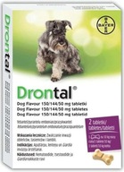 DRONTAL Tablets parazituje červy na odčervovanie psa