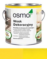 Osmo 3105 Dekoračný vosk, olej 0,125L Žltý