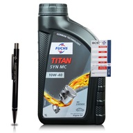 1 LITER MOTOROVÉHO OLEJA FUCHS TITAN SYN MC 10W40 1L AUTORIZOVANÝ DISTRIBÚTOR