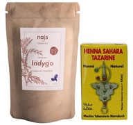 Set Najs Indigo 100g + Sahara Tazarine 100g