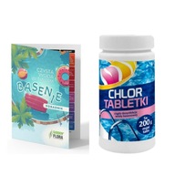 Chlórové bazénové tablety Long Tabs 1kg CH Gamix