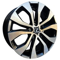 17-palcové zliatinové disky Lexus IS 1 5x114,3 et43