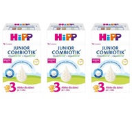 Hipp 3 set 3x550g - nová receptúra