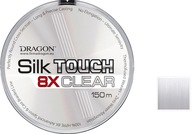 Dragon SilkTouch 8X Priehľadný oplet 150 m 0,16 mm 16,1 kg