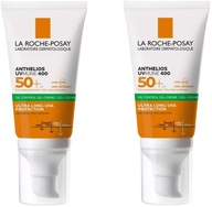 2x LA ROCHE-POSAY ANTHELIOS pleťový gél-krém SPF50+ 50 ml