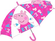 PEPPA DÁŽDNIK TRANSPARENTNÝ DÁŽDNIK PEPPA PIG PIG