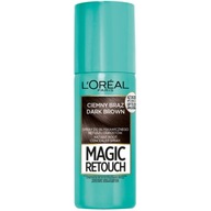 Lak na vlasy Loreal Magic Retouch pre tmavohnedé korienky