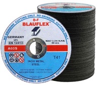 BLAUFLEX rezací kotúč 125x1 INOX STEEL 100 KS