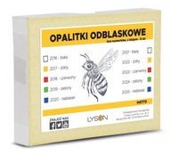 Reflexné opality na označenie matky kráľovnej - sada 5 rokov + lepidlo