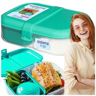 SISTEMA LUNCHBOX BENTO OMÁČKA BENTO 1100ML S PRIESTORMI